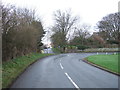 Sharp bend on Filey Road, Lebberston