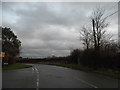 Meath Green Road at the junction of Lodge Road