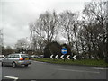 Roundabout at the end of Reigate Road, Povey Cross