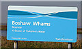 Boshaw Whams Reservoir sign