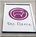SP3509 : The Fleece (4) - signage, 11 Church Green, Witney, Oxon by L S Wilson