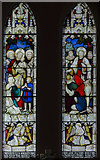 SK9772 : Stained glass window, St Nicholas' church, Lincoln by Julian P Guffogg