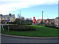 NZ2533 : Santa on roundabout, Spennymoor by JThomas