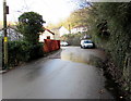 Bend in Cardiff Road towards the centre of Quakers Yard