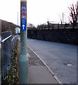 Cycle route 478 towards Abercynon railway station