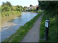 Trent & Mersey Canal Milepost along the towpath