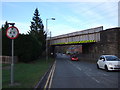 Railway bridge over the A690, Langley Moor