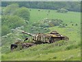 SY8580 : Tank at Lulworth Camp by Becky Williamson