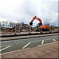 Clearing the site of Wharf Mill