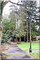 Footpath by Great Burstead church