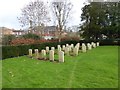 Graves of German military in Exeter Higher Cemetery