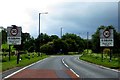 The A59 entering Gisburn