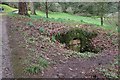 SX7962 : Subterranean, Dartington Hall Gardens by Derek Harper