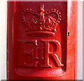 Cypher,  Elizabeth II postbox on Flamborough Road, Bridlington