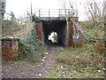 SU1383 : Disused railway bridge, former Midland & South Western Junction Railway by Vieve Forward