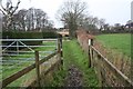 Footpath in Mouldsworth