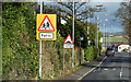 Road signs, Comber (February 2016)