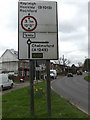 Roadsign on Hullbridge Road