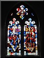 TQ0786 : The Church of St. Giles, Ickenham - stained glass window by Mike Quinn