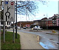 Kingsway direction sign, Newport