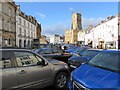 SP0202 : Market Place parking area, Cirencester by Jaggery