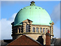 The dome of Darlington Street Methodist Church in Wolverhampton