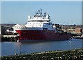 Fugro Saltire in Blyth Harbour