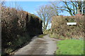 Lane to Pentwyn Farm