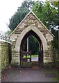 The lychgate at St. Mary