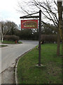 Lubards Equestrian Centre sign