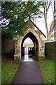 The lychgate at St. Mary