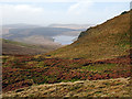 SN7887 : Nant-y-moch viewed from the flanks of Pumlumon Fach by John Lucas