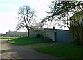 Burley on the Hill House, stable yard wall