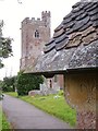 Lych gate and church, Aylesbeare