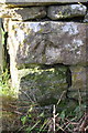 Benchmark on Hatfield Pits Lane wall