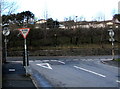 Junction of King Edward Road and Intermediate Road, Brynmawr