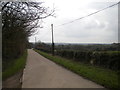 Lane to Thurgarton from Hill Farm