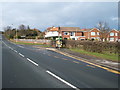 Bus stop and shelter on Filey Road