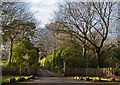 The entrance to High Legh House