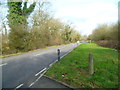 TQ1737 : Dorking Road looking northwards north of Kingsfold by Shazz