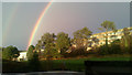 Double rainbow, Aberystwyth University