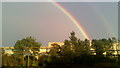 Double rainbow, Aberystwyth University