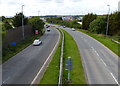 South along the A444 in Nuneaton