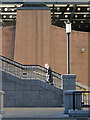 Climbing up to Exchange Square