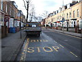 Bus stop on Prospect Road, Scarborough