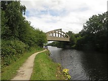 SE3430 : Footbridge crossing the Aire and Calder Navigation by Graham Robson