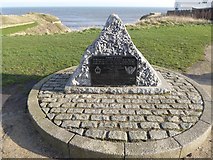 NZ4249 : George Elmy Memorial, Seaham by Oliver Dixon