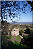 SS9943 : View from Dunster Castle grounds by Pam Goodey