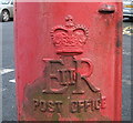 Cypher, Elizabeth II postbox on Belenheim Terrace, Scarborough