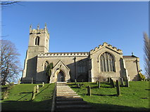 SK6191 : All saints church in Harworth by steven ruffles